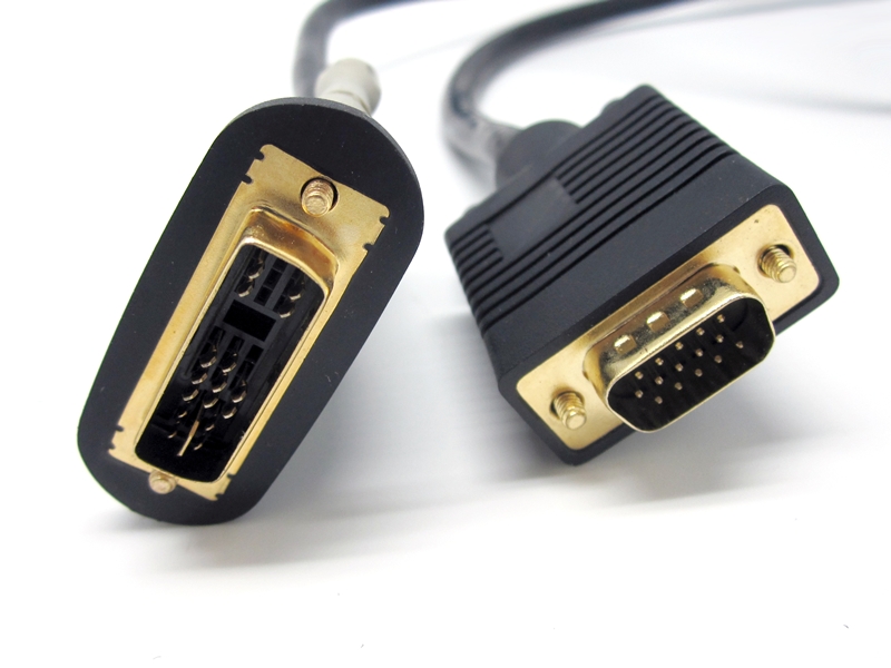 DVI-A to VGA Analog Cable 2m