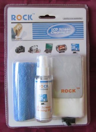 Rock LCD/Laptop Monitor Cleaning Kit - Click Image to Close