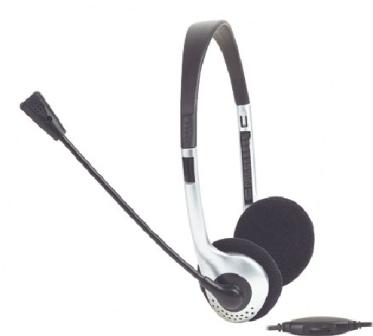 Stereo Headphones Headset with Microphone and Volume Control - Click Image to Close