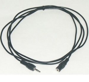 Speaker/Microphone Extension Cable M-F Stereo 2m - Click Image to Close