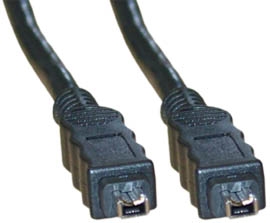 Firewire IEEE 1394A Cable 4P-4P 2m