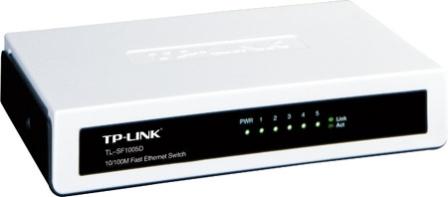 TP-Link 10/100M 5 Port Switch - Click Image to Close