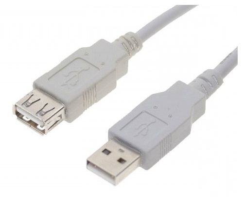 USB 2.0 Extension A-A M-F Cable 1.8m